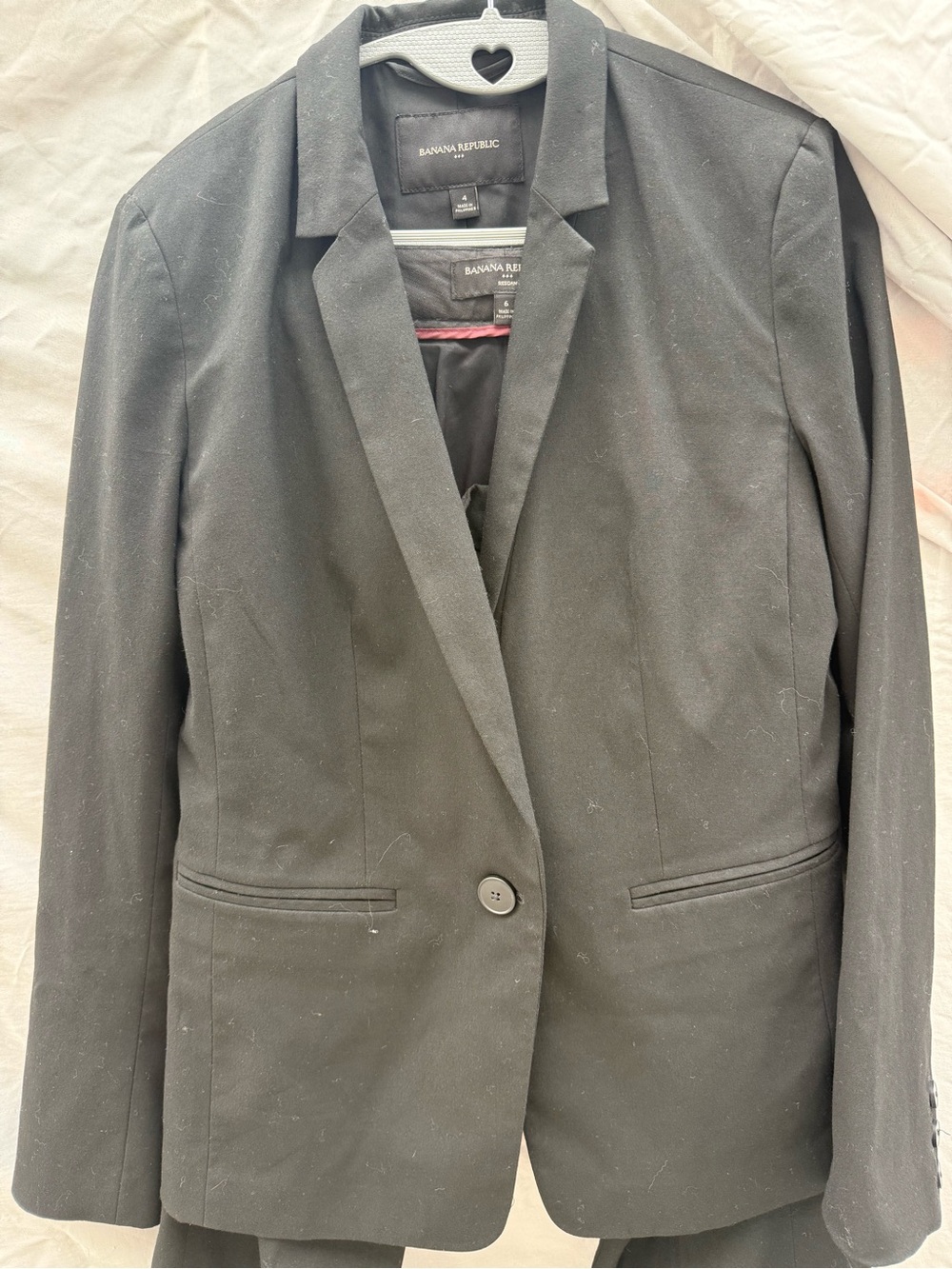 Banana Republic Black Women's Single-Button Blazer